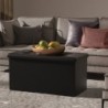 Puff o Banco de almacenaje Plegable- Taburete Reposapiés Otomana- Baúl de Almacenamiento para Cama- Dormitorio- salón