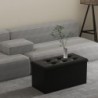 Puff o Banco de almacenaje Plegable- Taburete Reposapiés Otomana- Baúl de Almacenamiento para Cama- Dormitorio- salón