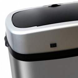 Cubo de Basura Automatico con Sensor de Movimiento inteligente Acero INOX. Ideal Cocina, Baño, Wc u Oficina.