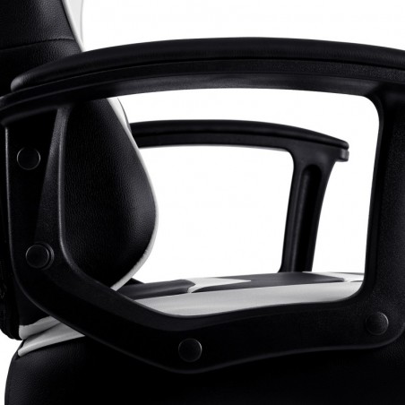 Silla Gaming Ergonómica Reclinable con Cojín Lumbar y Cervical - Respaldo Alto Acolchado y Altura Ajustable con Ruedas