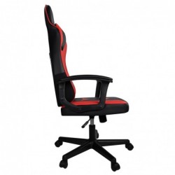 Silla Gaming Ergonómica Reclinable con Cojín Lumbar y Cervical - Respaldo Alto Acolchado y Altura Ajustable con Ruedas