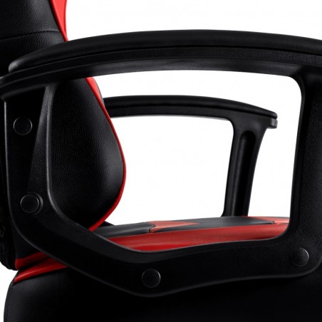 Silla Gaming Ergonómica Reclinable con Cojín Lumbar y Cervical - Respaldo Alto Acolchado y Altura Ajustable con Ruedas