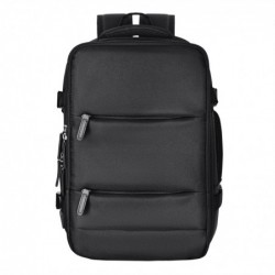 Mochila de Viaje Cabina Avión, Equipaje de Mano Bajo el Asiento, 40x20x25 cm, 20L, para Ryanair, Mochila Portátil, USB