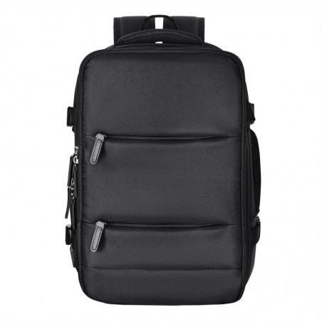 Mochila de Cabina Avión 40x20x25 cm 20L - Equipaje de Mano Bajo el Asiento con Puerto USB Compatible con Ryanair
