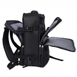 Mochila de Viaje Cabina Avión, Equipaje de Mano Bajo el Asiento, 40x20x25 cm, 20L, para Ryanair, Mochila Portátil, USB