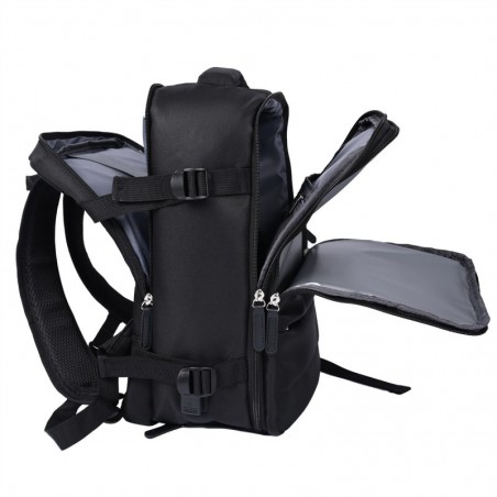 Mochila de Cabina Avión 40x20x25 cm 20L - Equipaje de Mano Bajo el Asiento con Puerto USB Compatible con Ryanair
