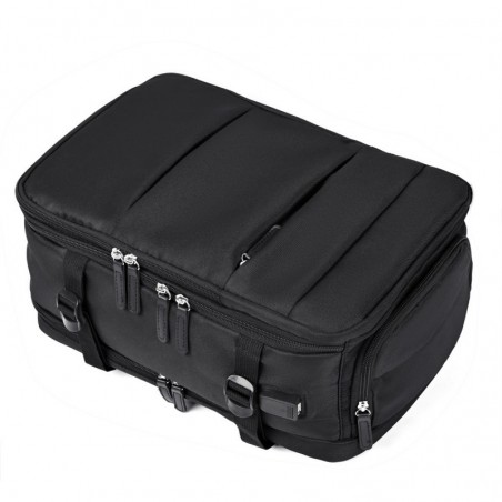 Mochila de Cabina Avión 40x20x25 cm 20L - Equipaje de Mano Bajo el Asiento con Puerto USB Compatible con Ryanair