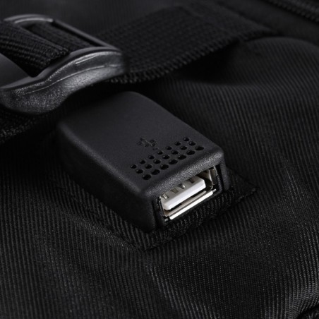 Mochila de Viaje para Cabina de Avión 40x20x25 cm 20L - Equipaje de Mano Bajo el Asiento con Puerto USB para Ryanair