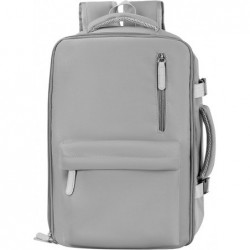 Mochila de Viaje para Cabina de Avión 40x20x25 cm 20L - Equipaje de Mano Bajo el Asiento con Puerto USB para Ryanair