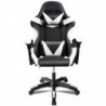Silla Gaming Ergonómica Reclinable con Cojín Lumbar y Cervical | Altura Ajustable, Reposabrazos Acolchados, Ruedas 360°