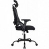 Silla Ergonómica de Oficina con Respaldo Transpirable y Apoyo Lumbar | Reposacabezas Ajustable, Reposabrazos Regulables
