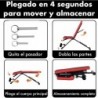 Banco de Ejercicio o Musculación Plegable Ligero Multifunción Para Pesas y Mancuernas Ajustable de Abdominales Gimnasio