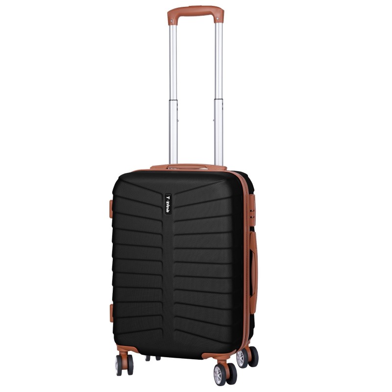 Maleta de Cabina 55x34x23 | Viaje Equipaje de Mano avión | 4 Ruedas giratorias | Material ABS Ligero Semirígida Asa