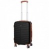 Maleta de Cabina 55x34x23 | Viaje Equipaje de Mano avión | 4 Ruedas giratorias | Material ABS Ligero Semirígida Asa