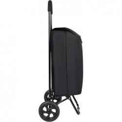 Carro de Compra Plegable 2 Ruedas. Carrito de la Compra Ligero con Bolsa Impermeable. Carga hasta 25kg. Capacidad 35 L