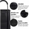 Carro de Compra Plegable 2 Ruedas. Carrito de la Compra Ligero con Bolsa Impermeable. Carga hasta 25kg. Capacidad 35 L