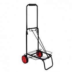 Carro Playa Multiusos Transporte Plegable Estructura Metálica Ligera Ruedas Grandes Resistentes Porta Neveras Sillas