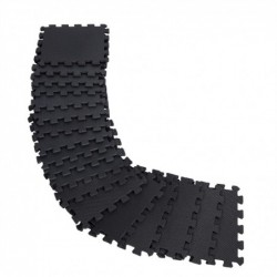 18 Losetas Esterilla Suelo Gimnasio Puzzle Espuma EVA 30x30 cm | Alfombrillas Acolchadas Antideslizantes Tatami Modular