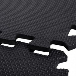 18 Losetas Esterilla Suelo Gimnasio Puzzle Espuma EVA 30x30 cm | Alfombrillas Acolchadas Antideslizantes Tatami Modular