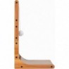 Rascador Para Gatos De Cartón Reforzado Con Madera | Poste Rascador Vertical Y Base Antideslizante | Mueble Rascador