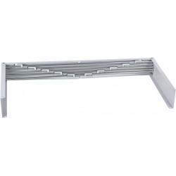 Tendedero de pared plegable extensible retractil. Para interior o exterior. Alta capacidad de carga 30kg. Antioxido.