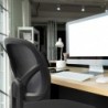 Silla de Oficina o Escritorio ergonómica. Sin reposabrazos. Juvenil sin Brazos. Soporte Lumbar. Tela Transpirable.