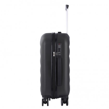 Maleta de Viaje Cabina Trolley 20" (40L). Equipaje de Mano. 4 Ruedas Dobles. 57x37x23cm. Material ABS Semirigida. Asa.
