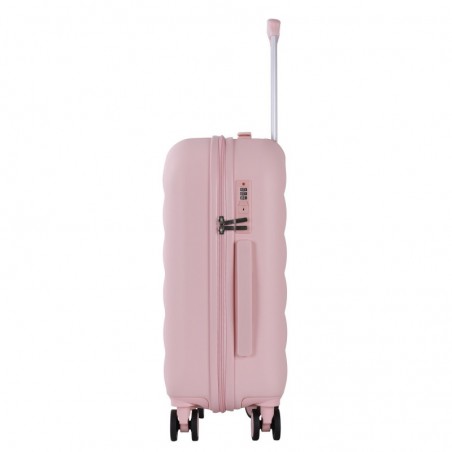 Maleta de Viaje Cabina Trolley 20" (40L). Equipaje de Mano. 4 Ruedas Dobles. 57x37x23cm. Material ABS Semirigida. Asa.
