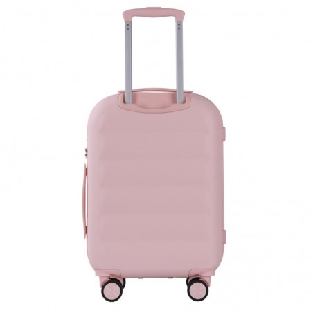 Maleta de Viaje Cabina Trolley 20" (40L). Equipaje de Mano. 4 Ruedas Dobles. 57x37x23cm. Material ABS Semirigida. Asa.