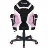 Silla Gaming u Oficina niños Infantil de Tela giratoria ergonómica Estudio o Escritorio con Ruedas Brazos diseño Moderno