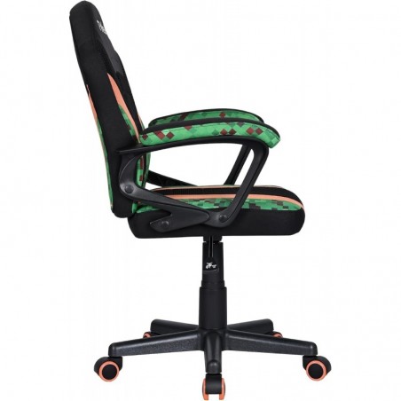 Silla Infantil Gaming y Oficina Ergonómica Giratoria con Ruedas - Sillón para Niños con Diseño Moderno y Tela Transpirable