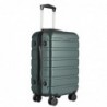 Maleta de Viaje Cabina 55x40x20- Equipaje de Mano- 4 Ruedas giratorias- Material ABS Ligero- Semirígida- Cerradura Asa