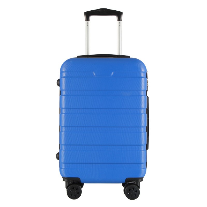 Maleta de Viaje Cabina 55x40x20- Equipaje de Mano- 4 Ruedas giratorias- Material ABS Ligero- Semirígida- Cerradura Asa