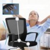 Silla de Oficina o Escritorio ergonómica con Soporte Lumbar y Respaldo de Malla Transpirable. Altura Regulable Ajustable