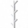 Perchero de pared madera maciza de haya vertical 6 Ganchos. Moderno. Ideal recibidor, entrada, salón, dormitorio. Diseño