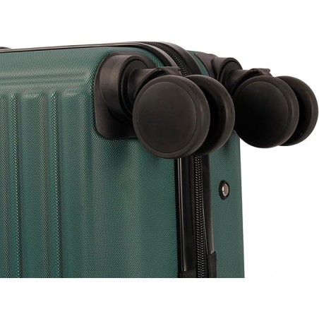 Maleta de Cabina Pequeña Viaje Trolley 16" (30L). Equipaje de Mano ryanair, Wizz Air, Easyjet.4 Ruedas 45x35x20cm. Asa