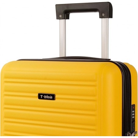 Maleta de Cabina Pequeña Viaje Trolley 16" (30L). Equipaje de Mano ryanair, Wizz Air, Easyjet.4 Ruedas 45x35x20cm. Asa