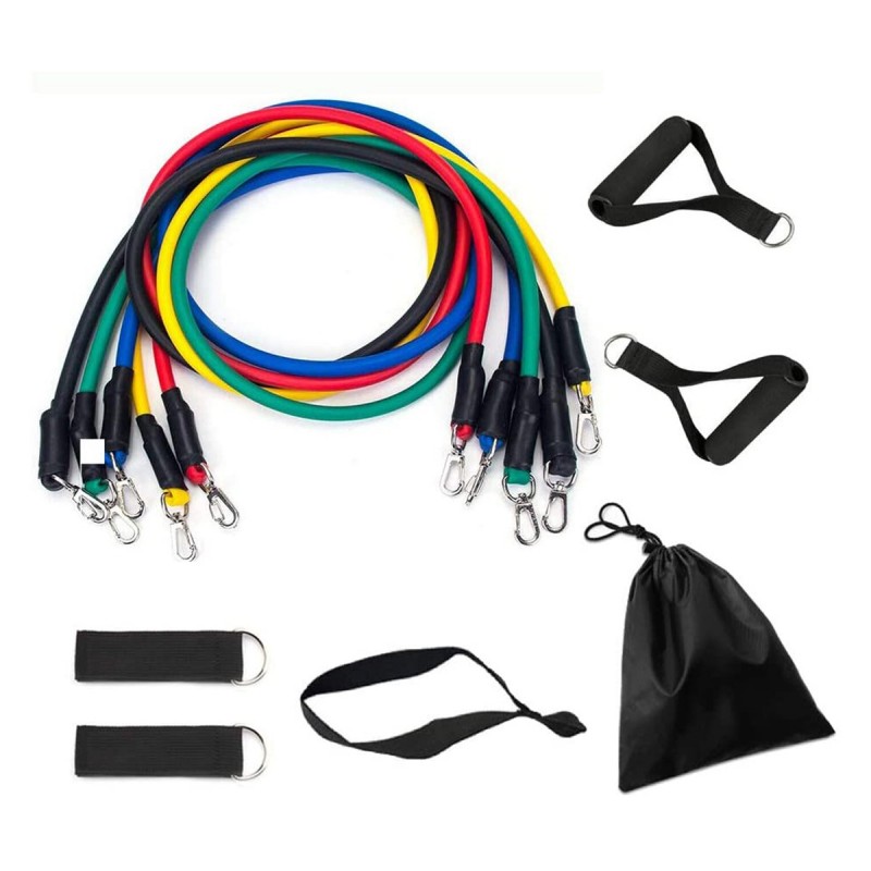 Bandas de Resistencia Elásticas Fitness Gomas de Musculación Yoga Gym Hogar Set Ejercicio en Casa Deporte Bandas de Resistencia Elásticas Fitness Gomas de Musculación Yoga Gym Hogar Set Ejercicio en Casa Deporte