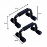Soporte para Flexiones Push Up Gimnasio en Casa Ejercicio Rutina Bars Stand Entrenamiento Muscular Pectorales Espuma