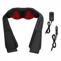 Masajeador de Cuello y Hombros, Shiatsu Masajeador Cervical Eléctrico con Función de Calor Masajeador Espalda Relajación