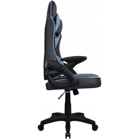 Silla Gaming Ergonómica con Tela Transpirable y Antimanchas - Sillón Gamer Profesional con Reposabrazos, Reposacabezas y Cojín