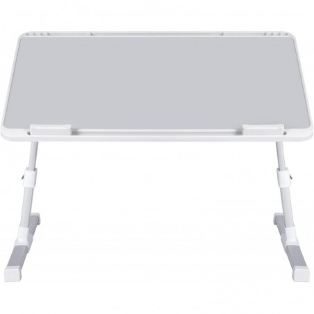 Mesa Portátil Ordenador para Cama T-LOVENDO Regulable en Altura y Ángulo 60x40 cm Plegable con Soporte para Laptop y Tablet