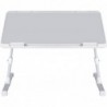 Mesa Portátil de Ordenador para Cama, Regulable en Altura y Ángulo, Mesa Plegable para Netbook, Ordenador Portátil, Sofá