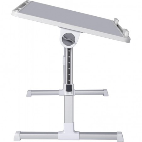 Mesa Portátil Ordenador para Cama T-LOVENDO Regulable en Altura y Ángulo 60x40 cm Plegable con Soporte para Laptop y Tablet