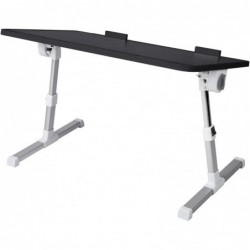 Mesa Portátil Ordenador para Cama T-LOVENDO Regulable en Altura y Ángulo 60x40 cm Plegable con Soporte para Laptop y Tablet