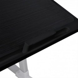 Mesa Portátil Ordenador para Cama T-LOVENDO Regulable en Altura y Ángulo 60x40 cm Plegable con Soporte para Laptop y Tablet