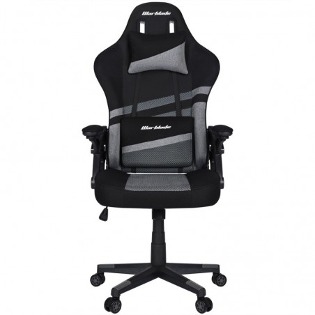 Silla Gaming Ergonómica Profesional con Tela Transpirable y Antimanchas - Sillón Gamer con Reposabrazos Abatibles y Cojines