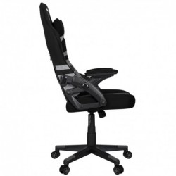 Silla Gamer Gaming Profesional, Ergonómica, de Tela Transpirable y Antimanchas, Reposabrazos Abatibles. para Adultos.