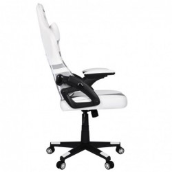 Silla Gaming Ergonómica Profesional con Tela Transpirable y Antimanchas - Sillón Gamer con Reposabrazos Abatibles y Cojines