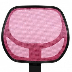 Silla de Oficina Ergonómica con Respaldo de Malla Transpirable y Reposabrazos - Giratoria Juvenil para Escritorio